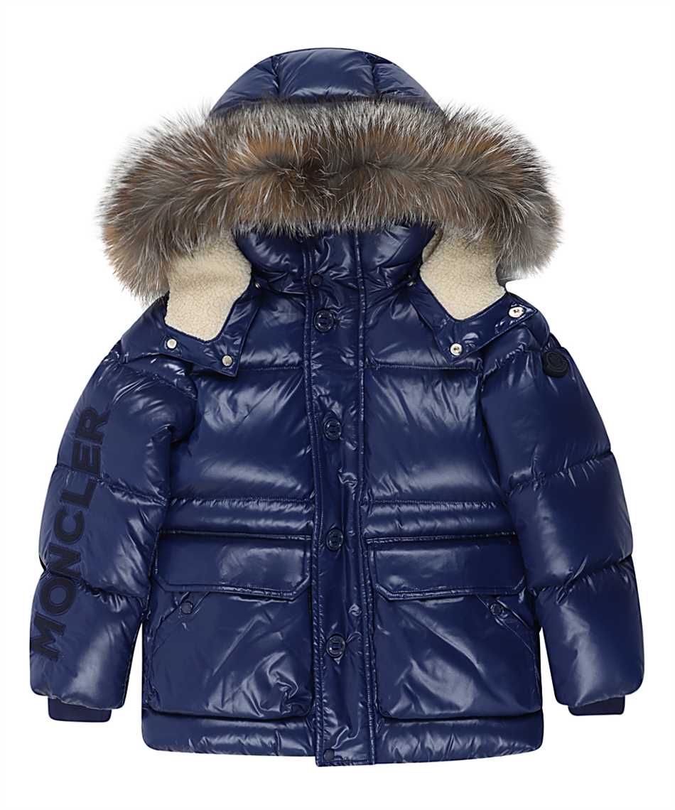 【MONCLER】 モンクレール MONCLER ARMORICANO MONCLER Armoricano Giubbotto Down Jacket Coyote Fur 1 Nylon