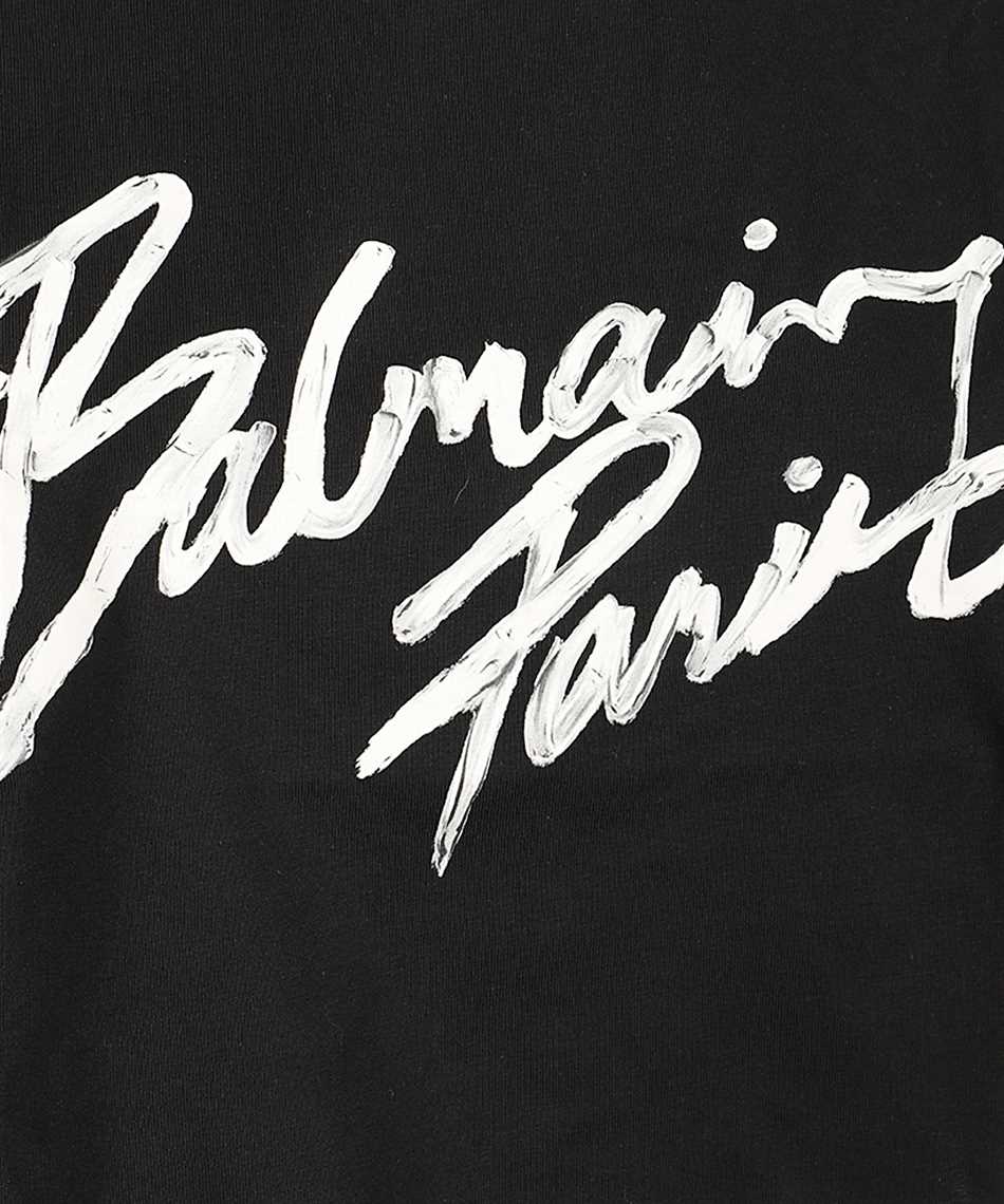 Balmain GF1EE145BD41 CROPPED SS T-shirt 3