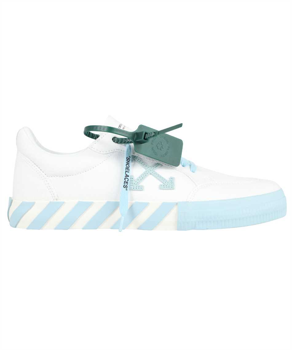 Off White Vulc Sneaker 'White Light Blue' - Off White - OMIA085S22FAB001  0140 - white/light blue