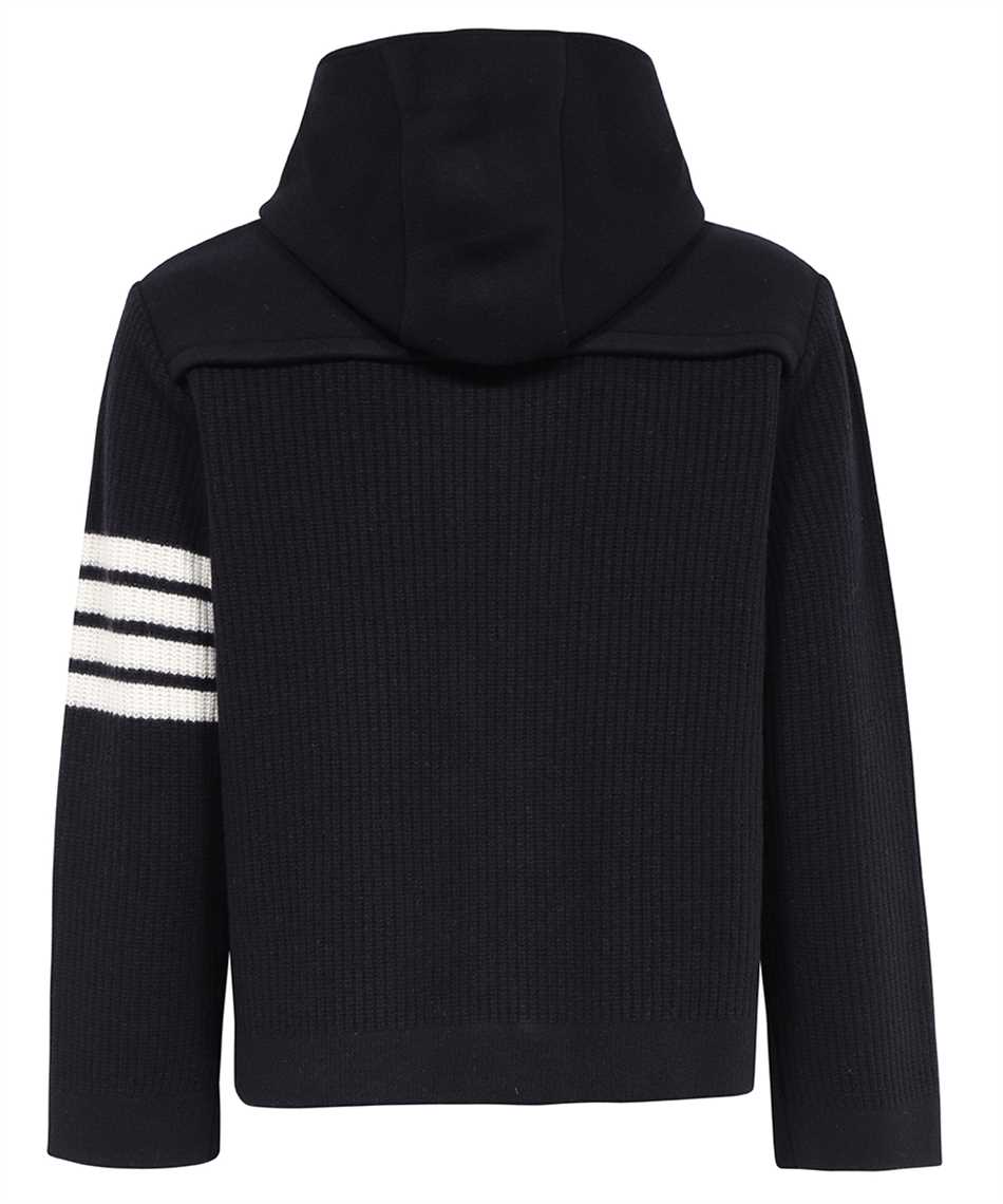 Thom Browne MKJ107A Y1019 VIRGIN-WOOL DUFFLE Jacke 2