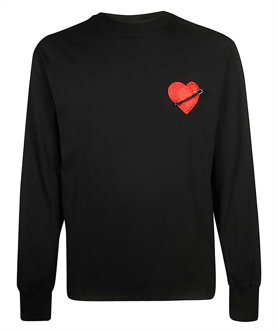 palm angels heart t shirt