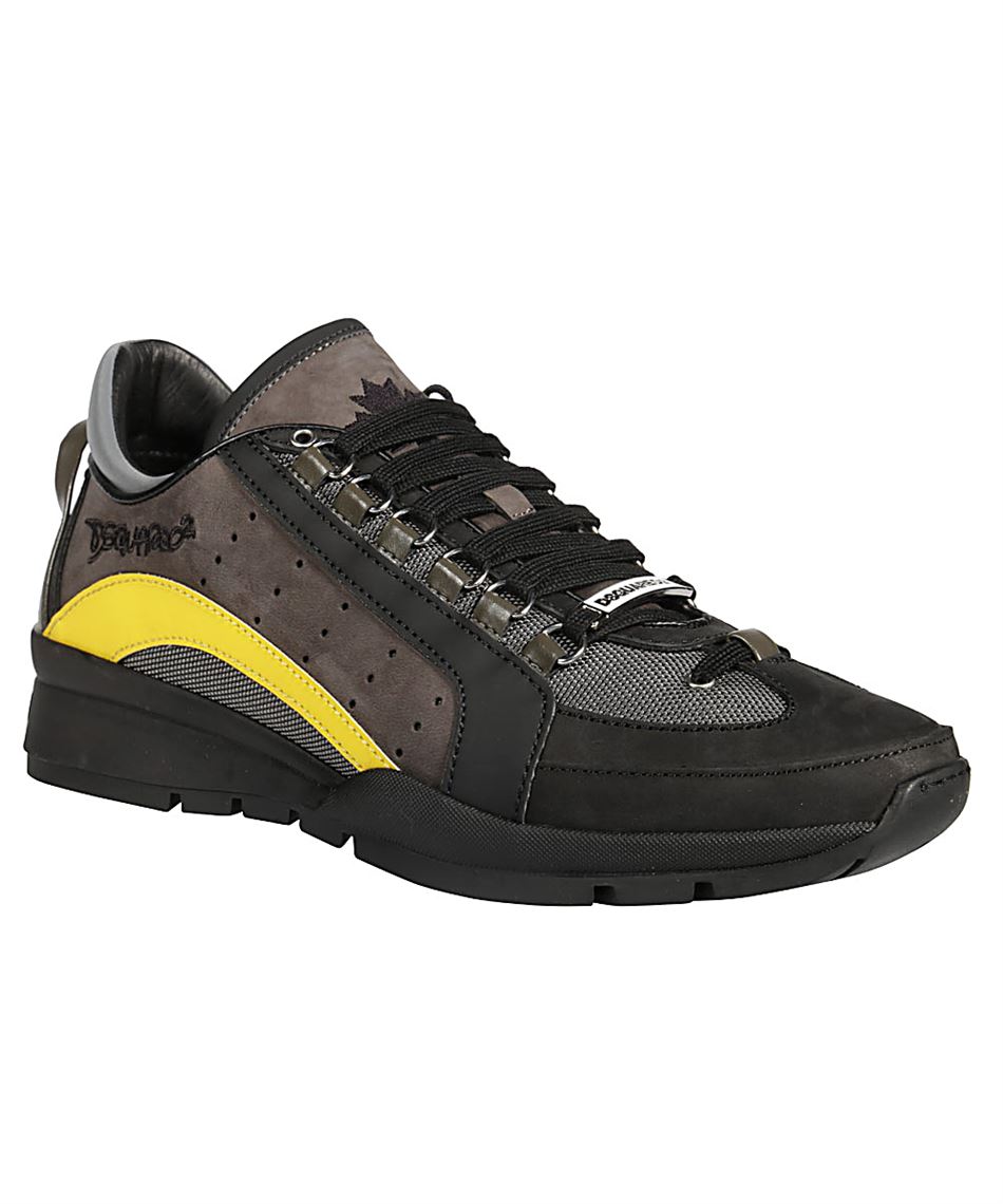 dsquared trainers black