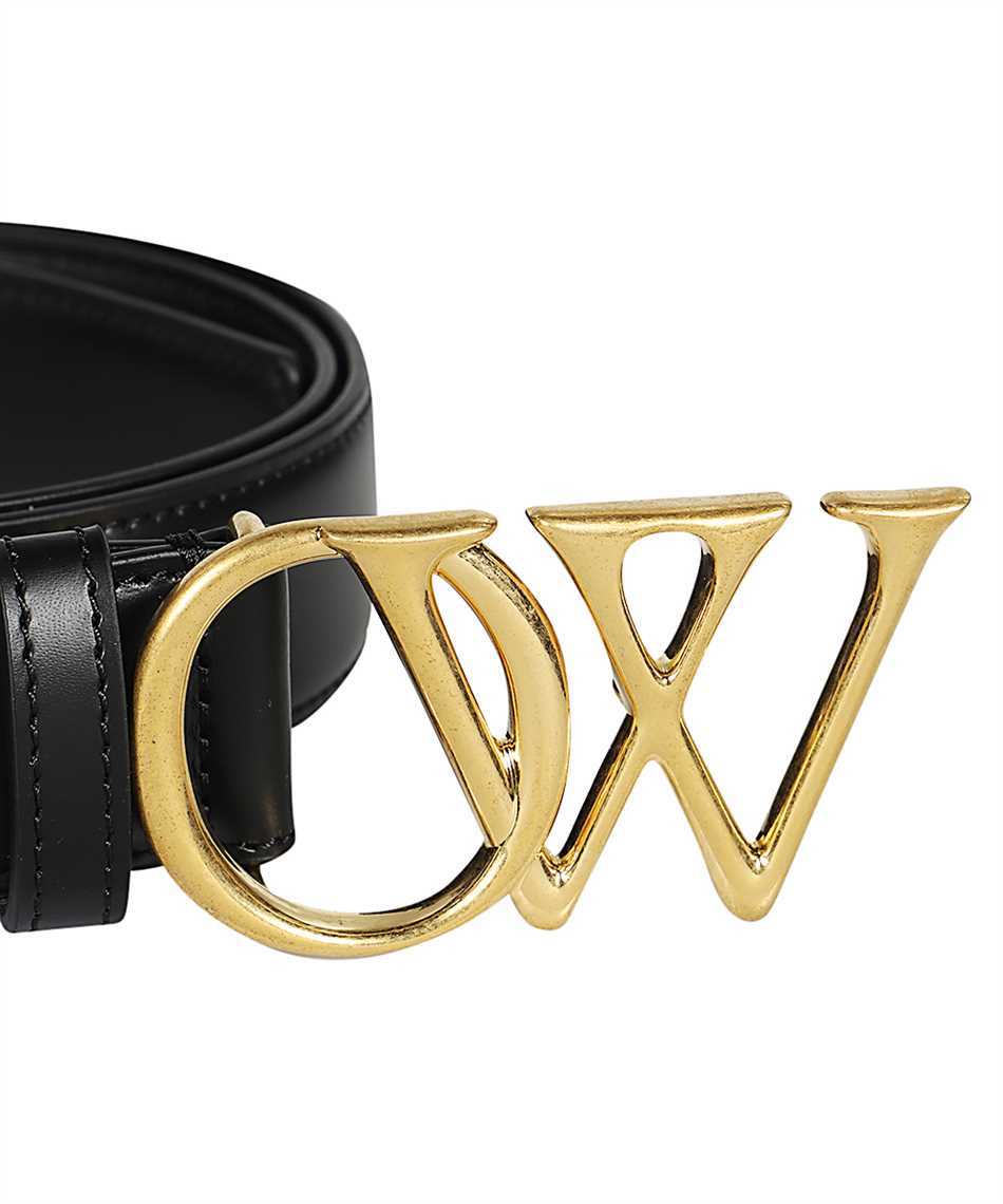 Off-White OMRB117F23LEA003 INITIALS 30MM Cintura 3