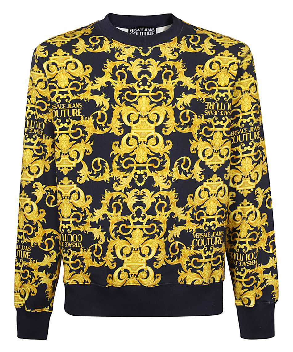 versace sweatshirt blue