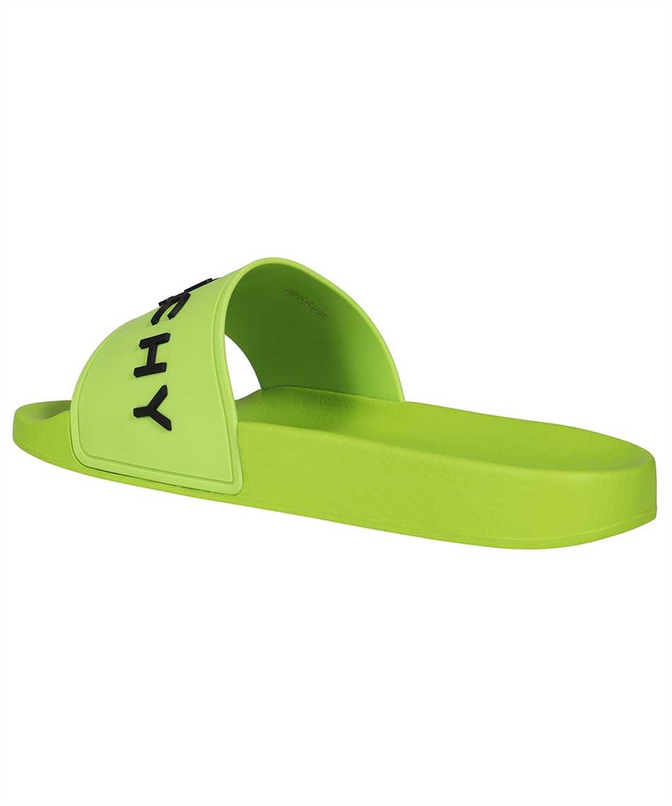 Givenchy BH301TH1DG FLAT Slides Green
