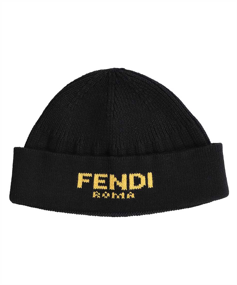 fendi logo beanie