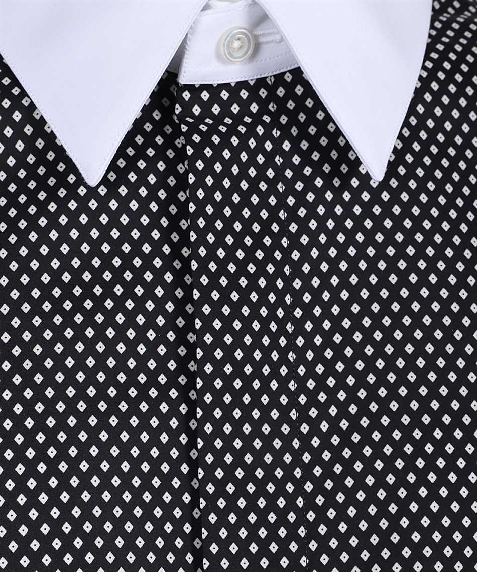 Tom Ford HLVA03 C0008 DIAMOND PRINT COTTON CLASSIC FIT Camicia 3