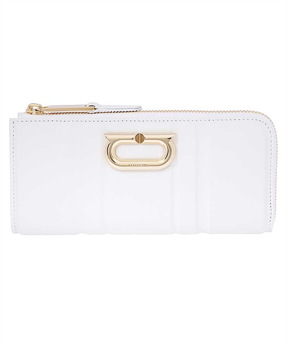 Salvatore Ferragamo 220405 CONTINENTAL Wallet Beige