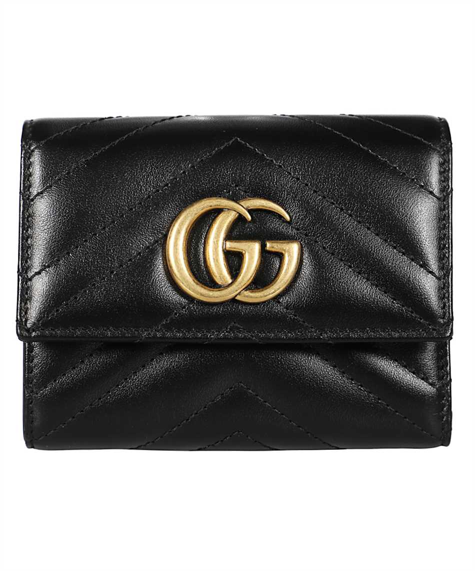 Gucci 474802 DTD1T GG MARMONT Wallet Black