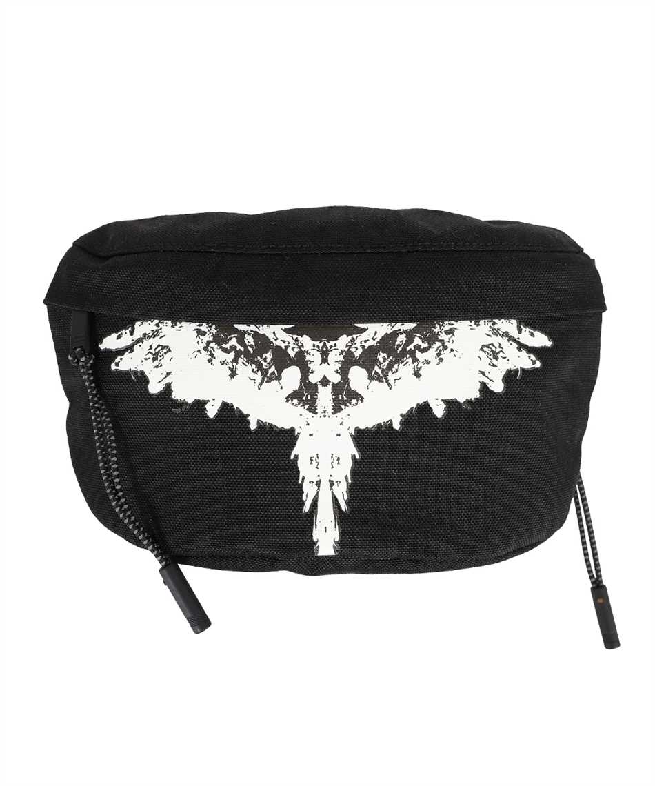 Marcelo Burlon CMNO001F21FAB002 TEMPERA WINGS BASIC Belt bag Black