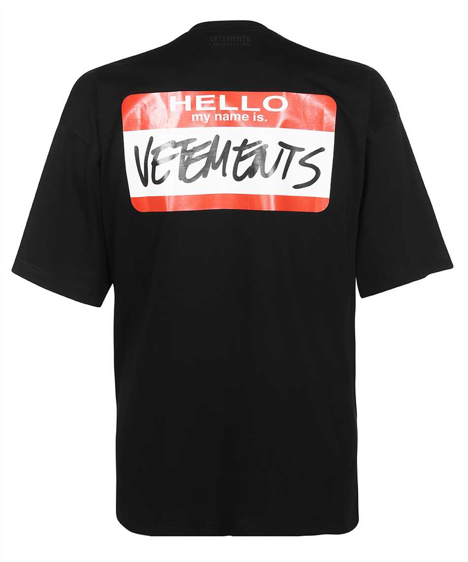 VETEMENTS 21AW HELLO Tシャツ M-*-*