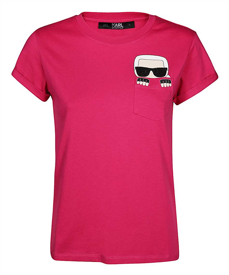 Karl lagerfeld pink t shirt Clearance