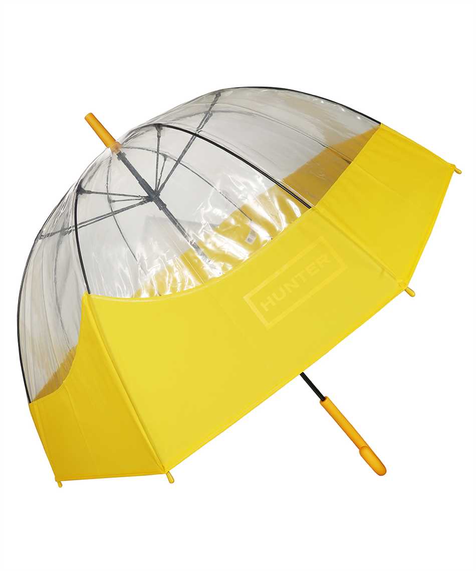 Hunter UAU7019UPM TRANSPARENT MOUSTACHE BUBBLE Umbrella Yellow