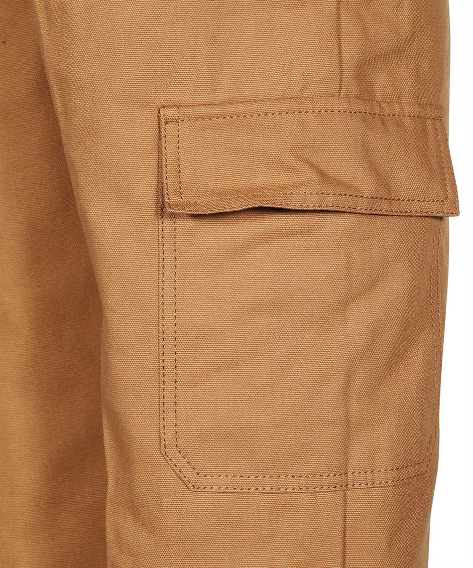 GUCCI Pants Men, Beige trousers with GG cuff Beige