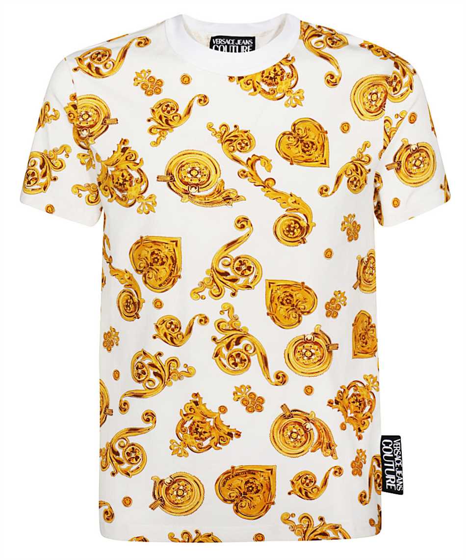versace jeans t shirt white