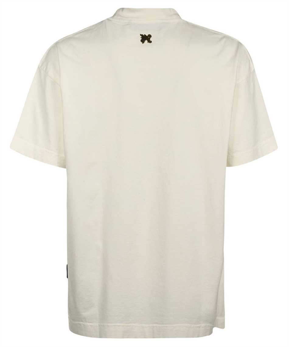 Palm Angels PMAA072R24JER001 BURNING MONOGRAM T-shirt 2