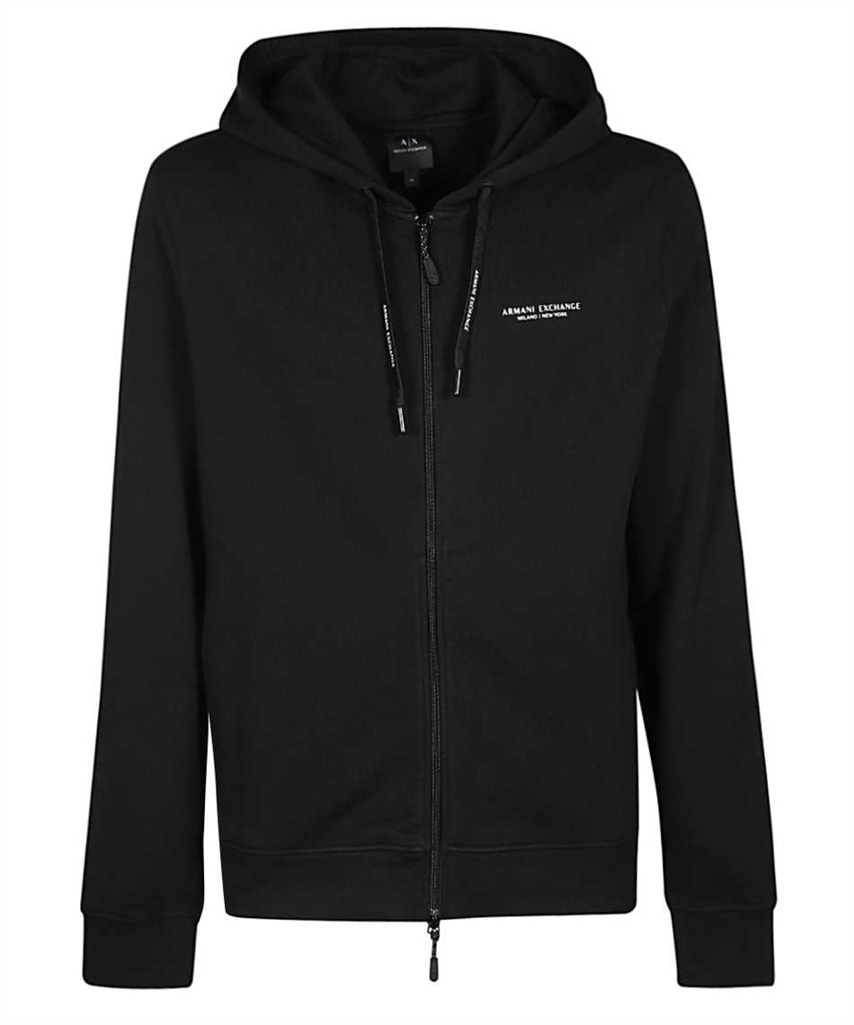 armani exchange hoodie black