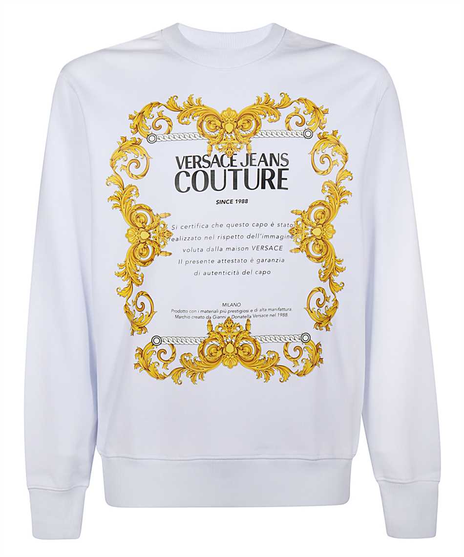 Buy > versace jeans couture crewneck > in stock