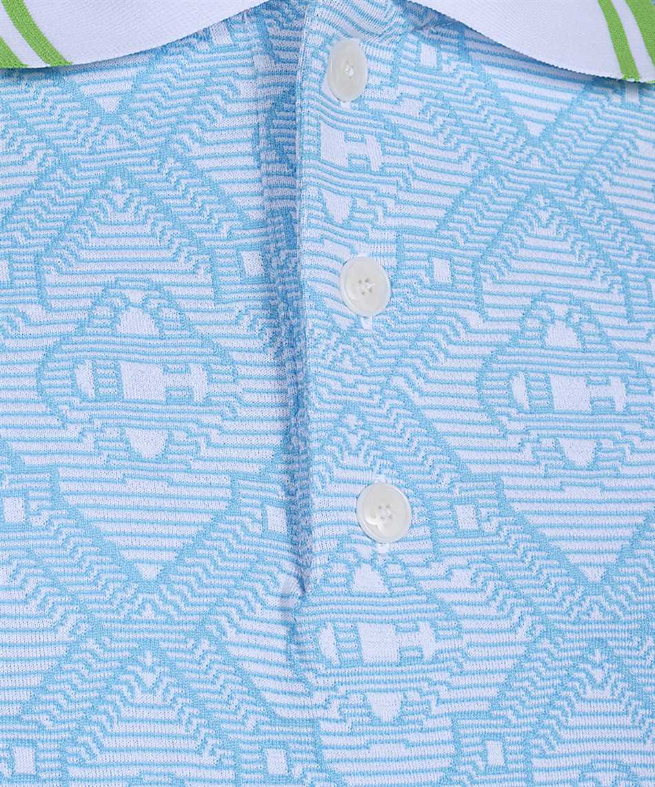 Casablanca M SP26 JTP 466 01 Monogram Jacquard Polo 3