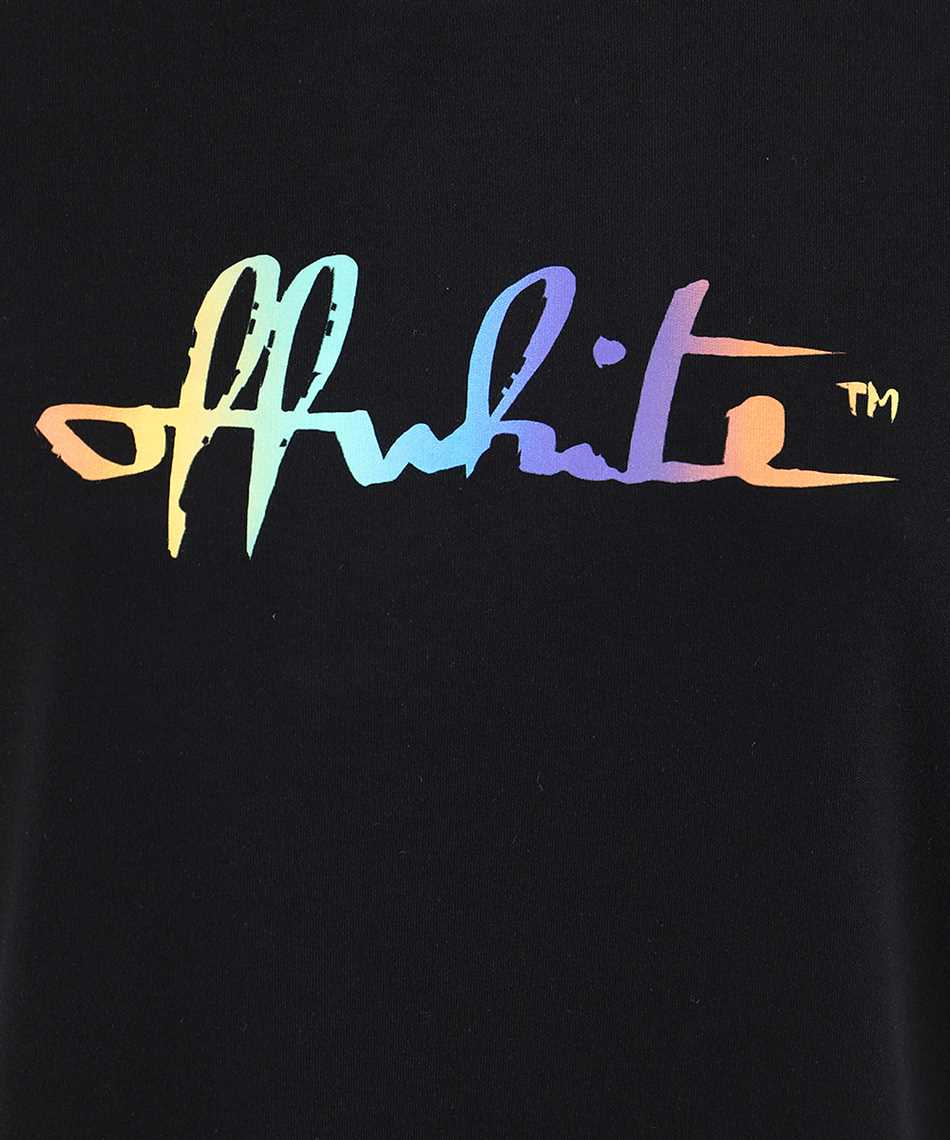 off white t shirt rainbow
