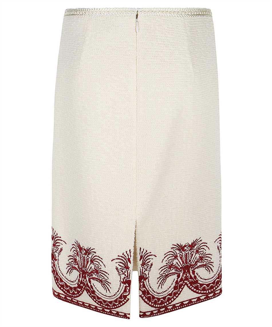 Etro WRFA0116 AR373 WOOL Skirt 2