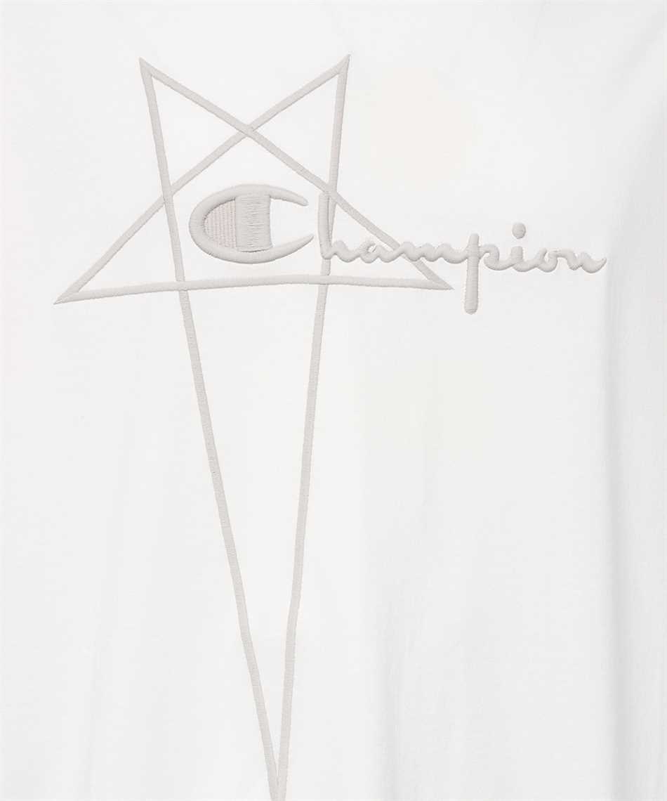 Rick Owens Champion CM02C9229 CHJEG KNITTED TOMMY T-Shirt 3