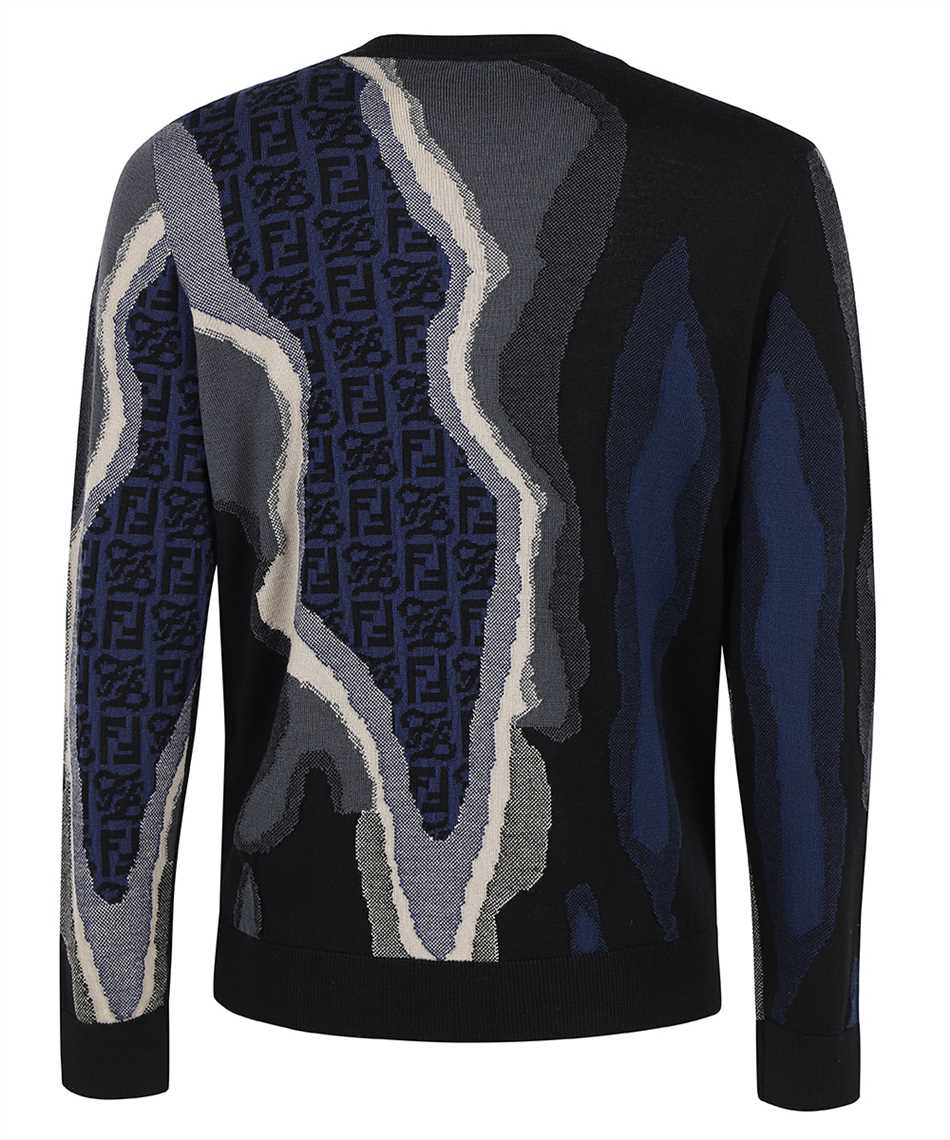 Fendi FZX039 AIBR Knit Blue Fendi FZX039 AIBR Knit Blue