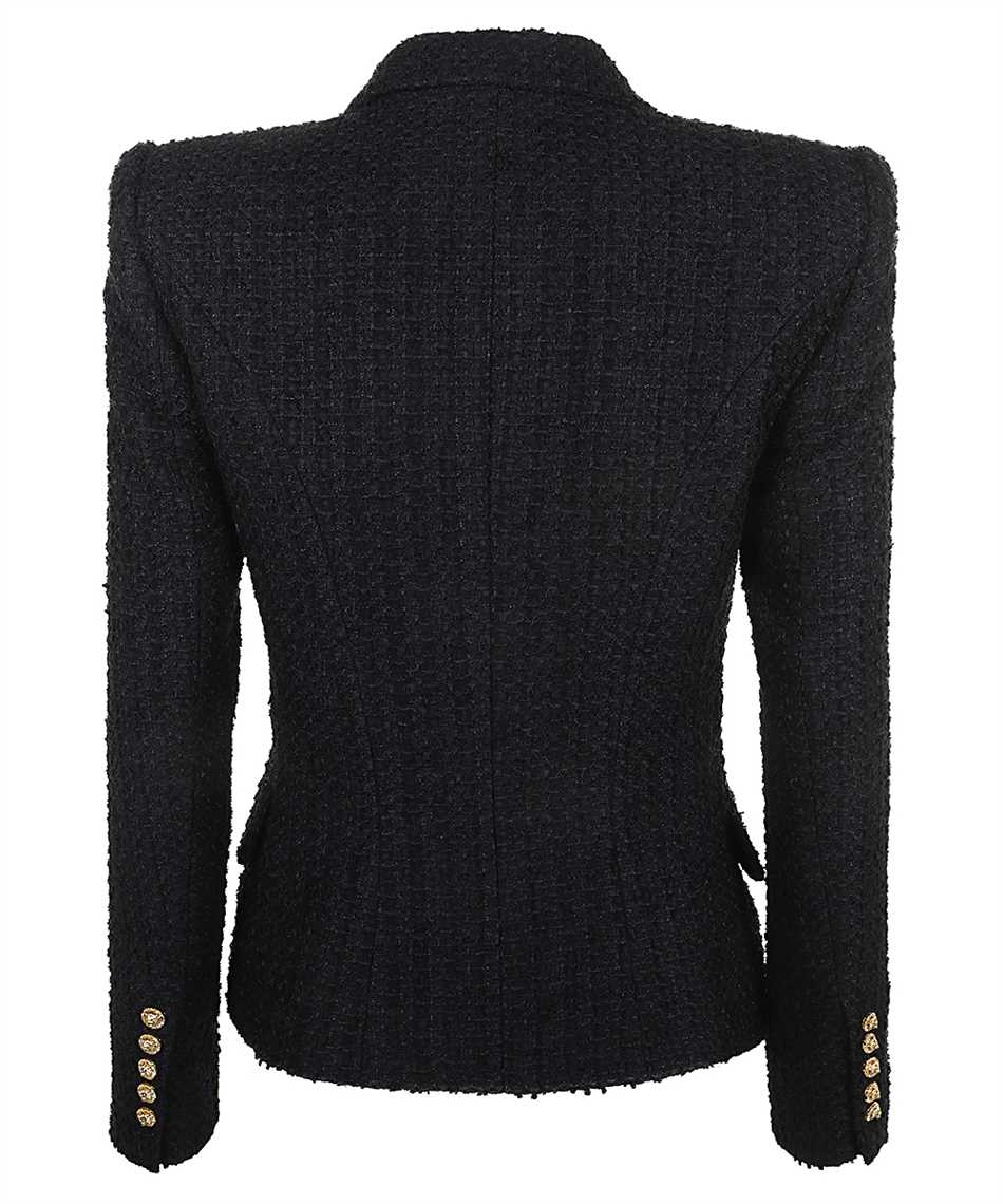 Balmain GF1SI505XL81 6 BUTTONS TWEED Jacket 2