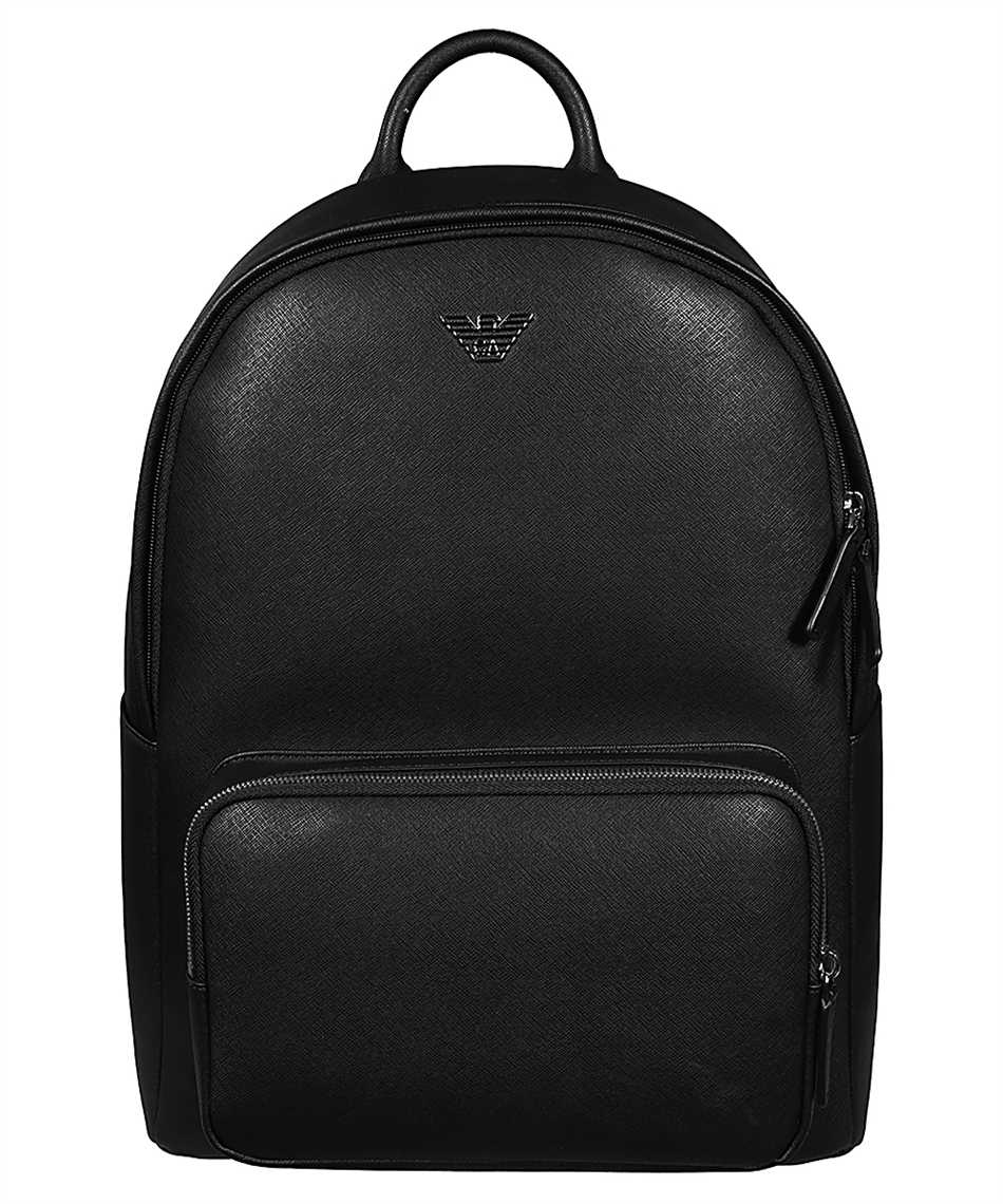 Armani Exchange Faux Leather Backpack Black