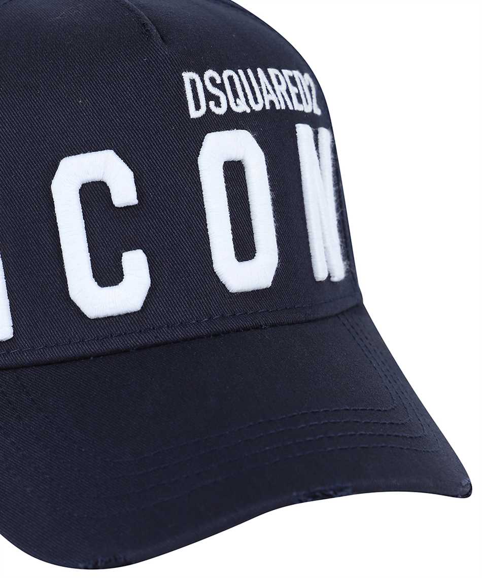 Dsquared2 BCM0412 05C00001 BE ICON BASEBALL Cap Blue