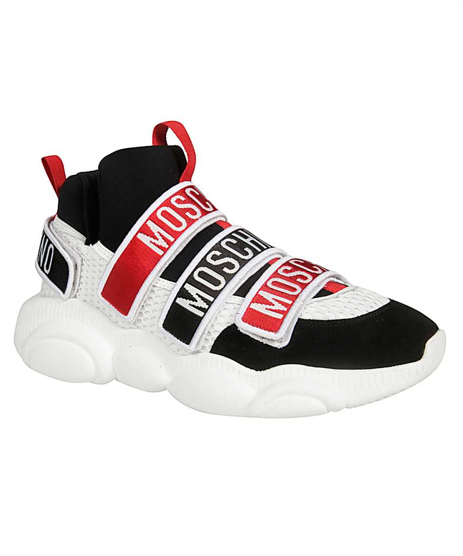 moschino strap sneakers
