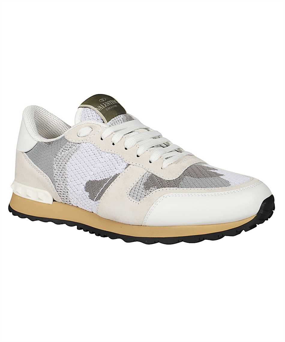 valentino garavani camouflage rockrunner sneakers