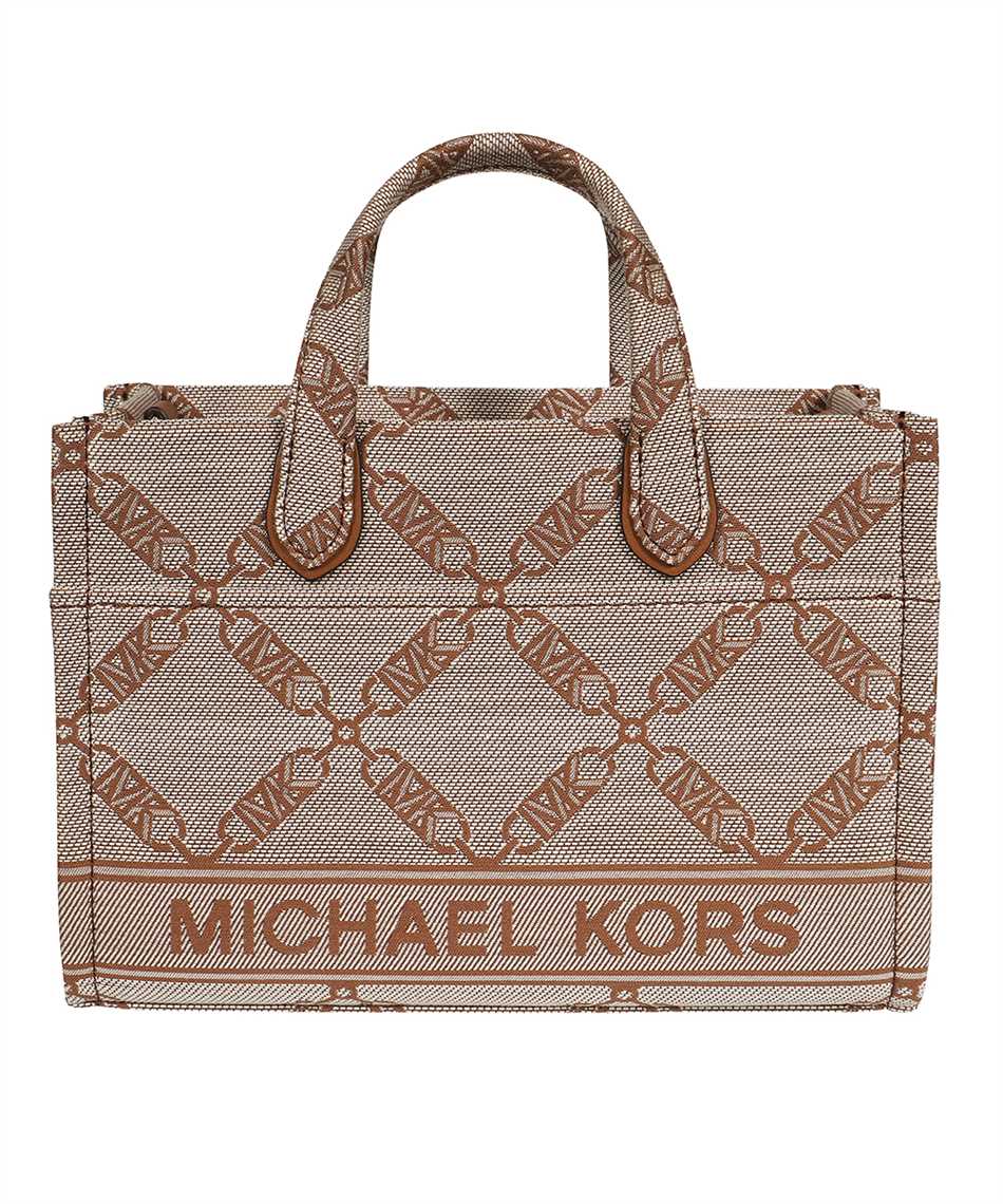 Michael Kors Gigi Small Logo Jacquard Messenger Bag