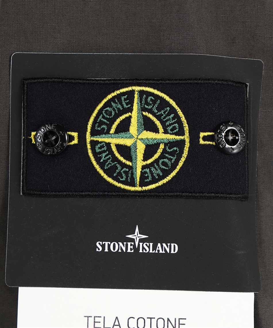 Stone Island 42406 TELA COTONE LINO FIAMMATO-TC_GARMENT DYED SHIRT Jacket 3