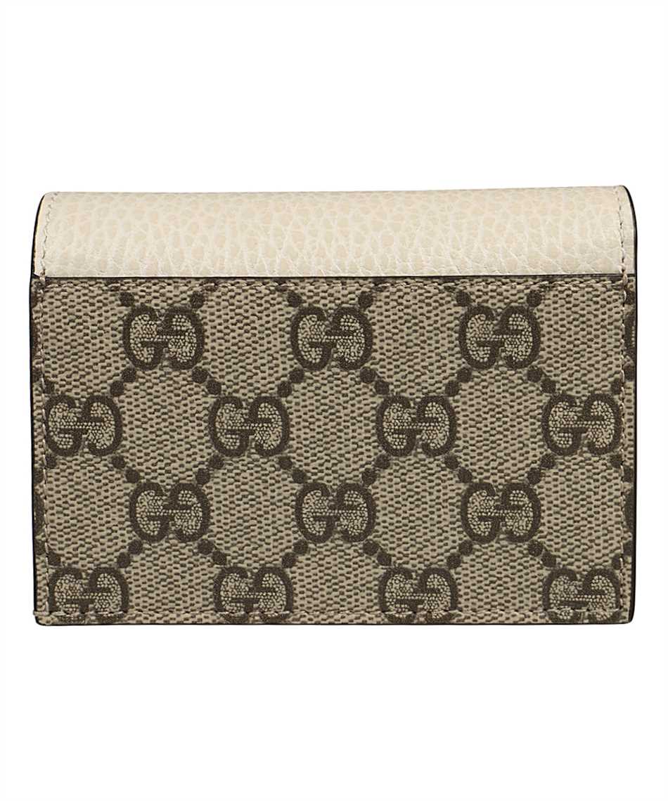 white gucci card holder
