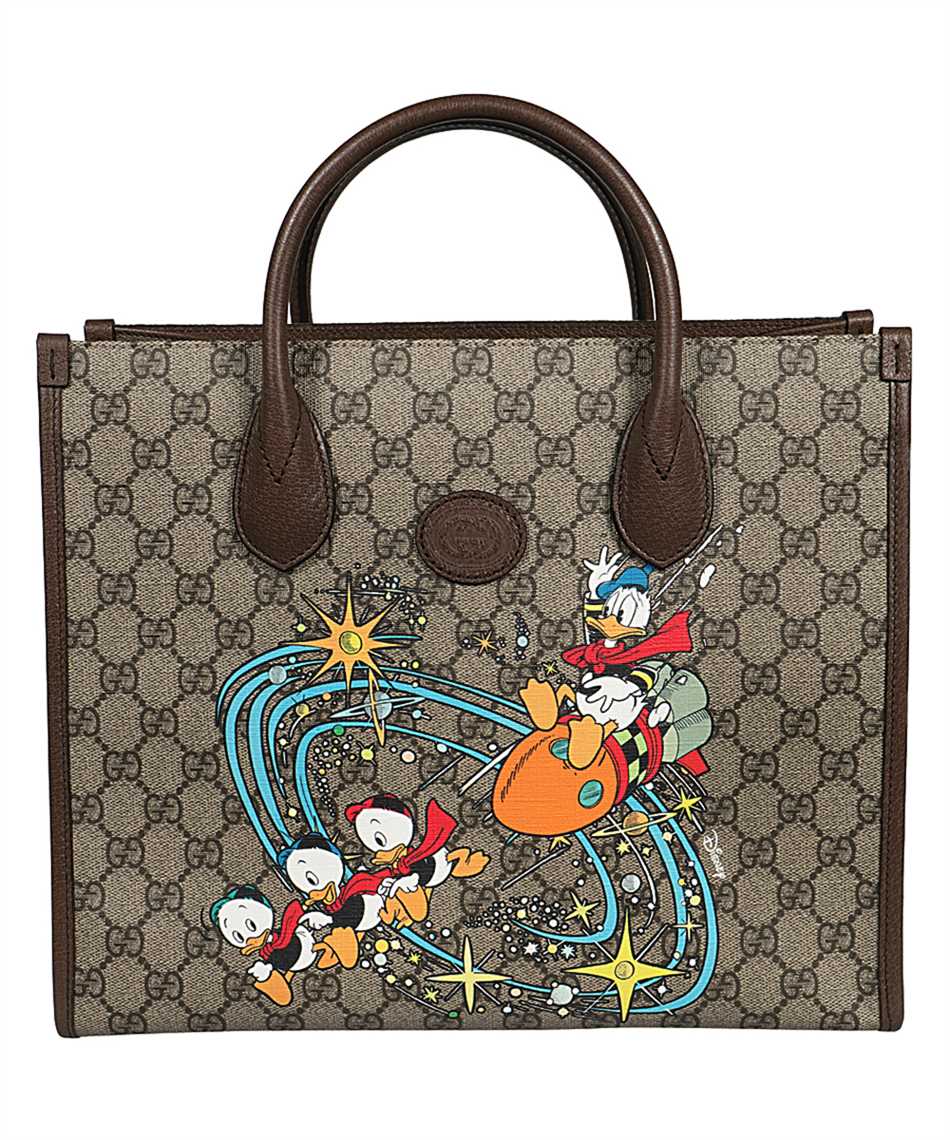 Gucci 648134 2N0AT DONALD DUCK Bag Beige