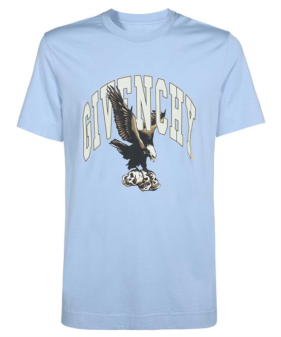 Givenchy BM716G3YE5 SLIM FIT IN COTTON WITH EAGLE PRINT T-Shirt 1
