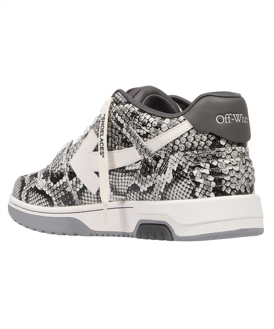 Off-White OMIA189S24LEA007 OUT OF OFFICE SNAKE PRINT Sneakers 3