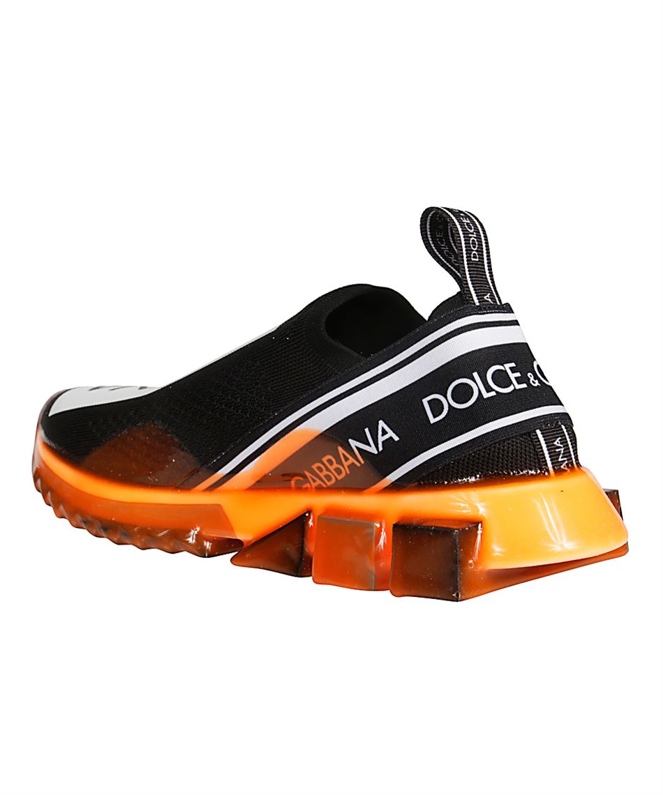 dolce gabbana orange sneakers