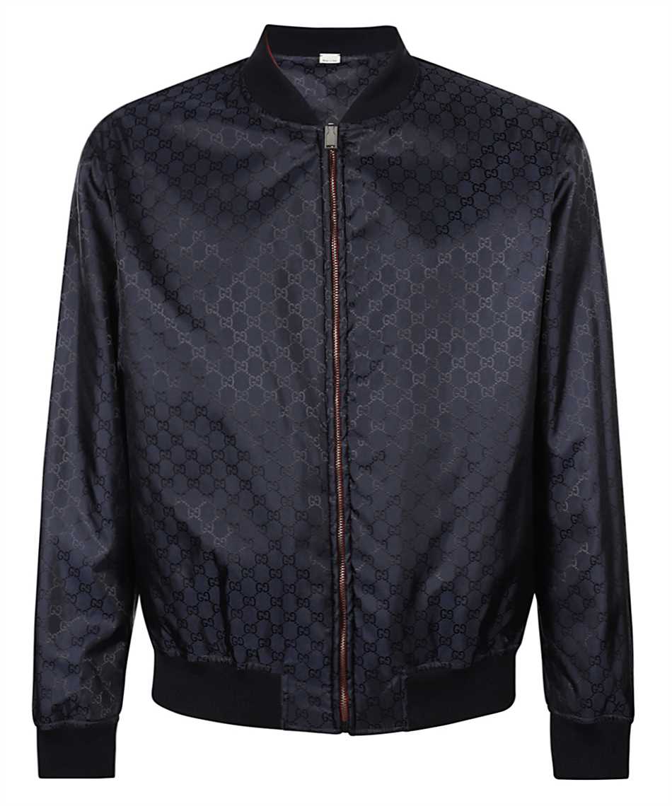 reversible gg nylon bomber jacket