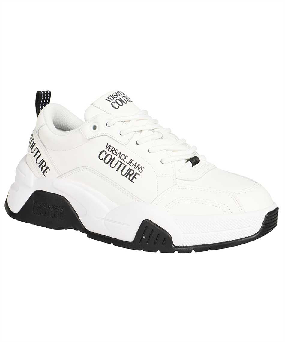 Versace Jeans Couture 71YA3SF6 ZP022 STARGAZE LOGO PRINT Sneakers White