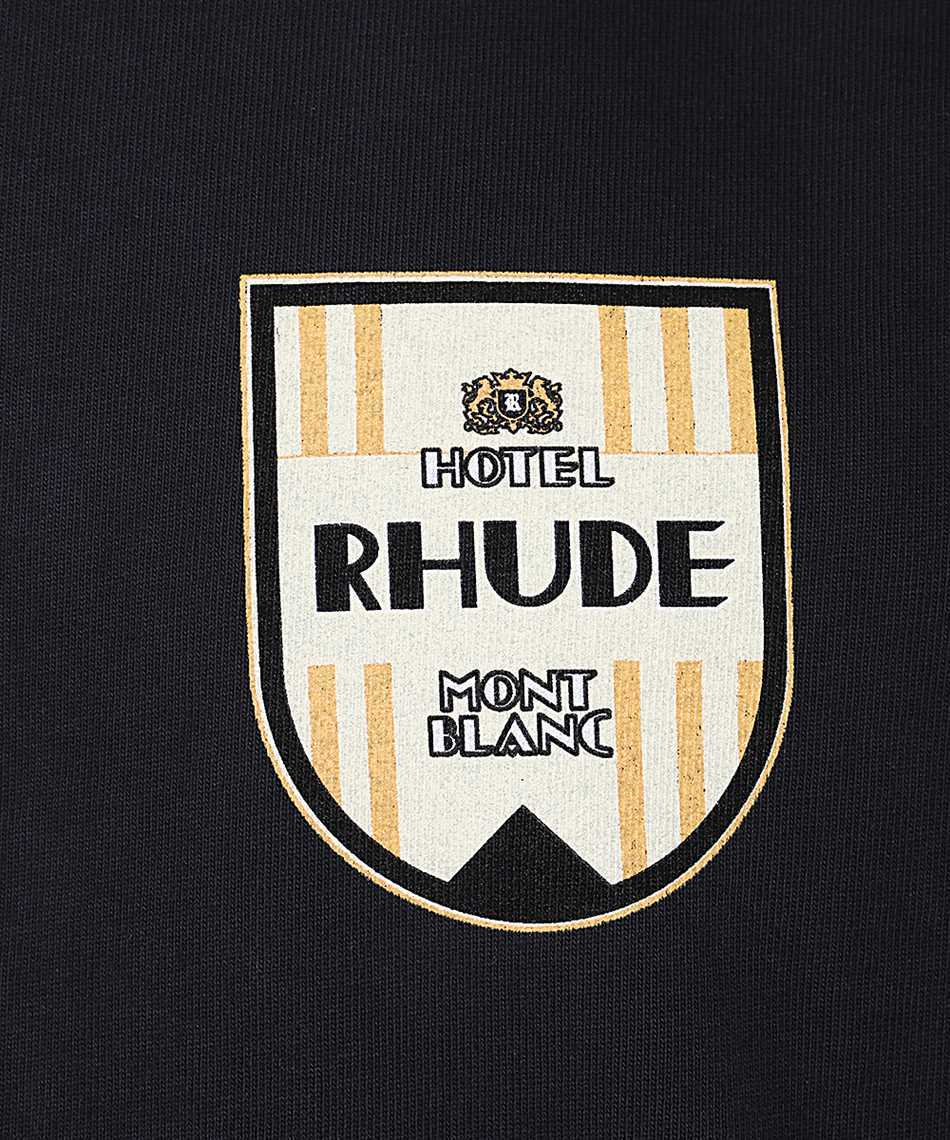 Rhude RHPF24TT04012 MONT-BLANC HOTEL T-shirt 3