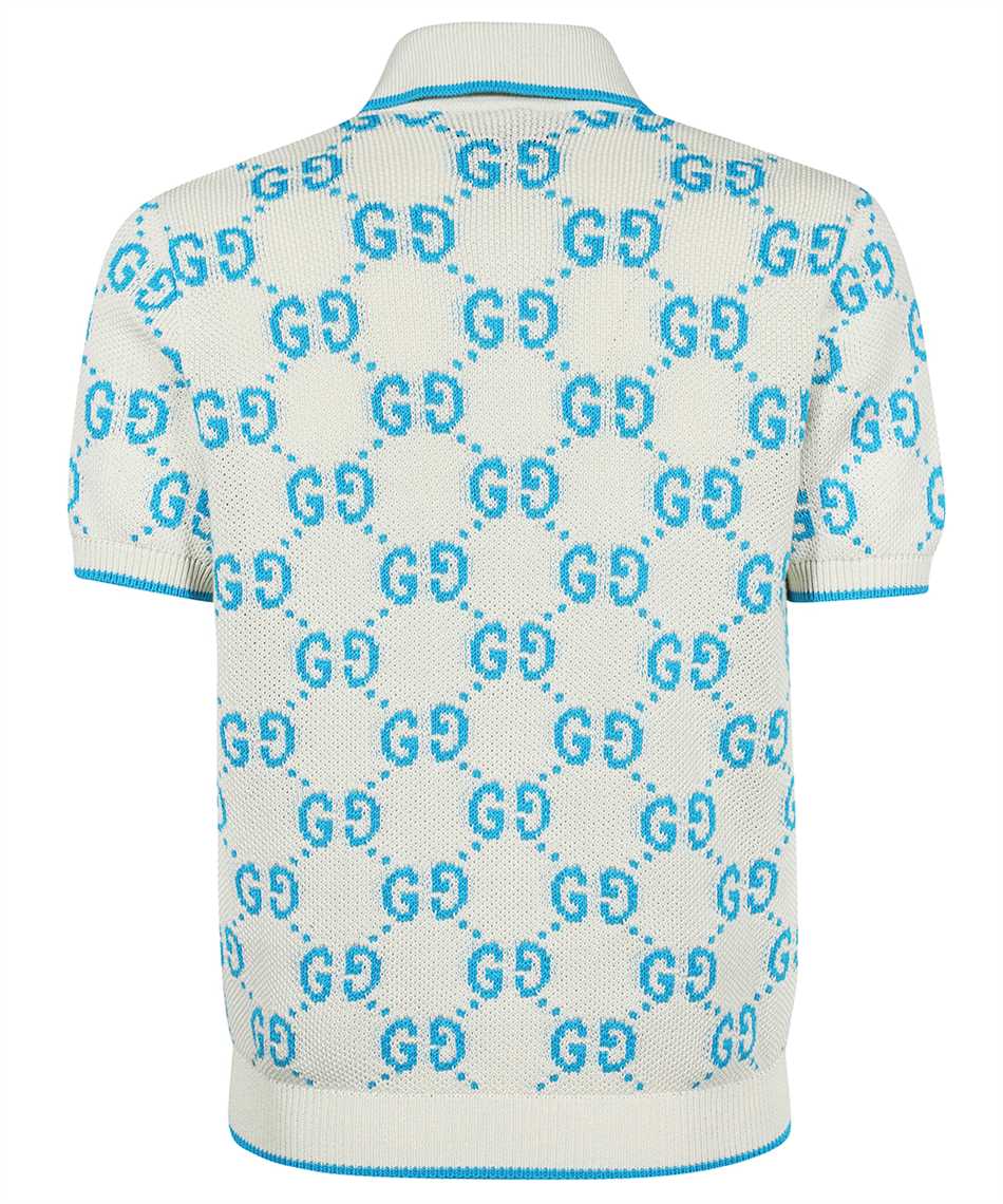 Gucci GG Cotton Polo T-shirt in Red for Men