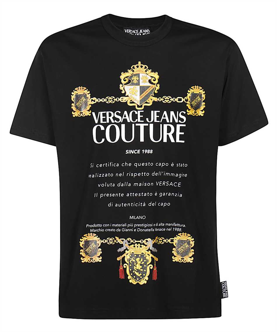 Versace Jeans Couture B3GZB7TL 30319 T-shirt Black