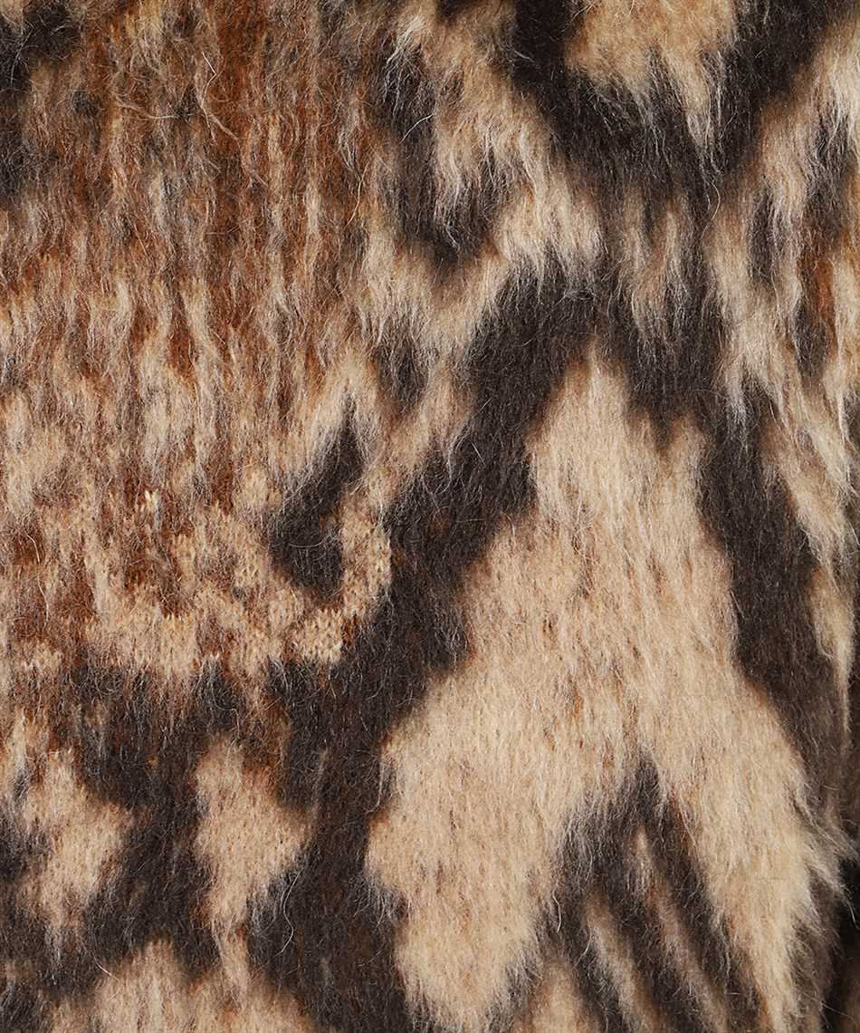 The Attico 251WCK00123 KWW003AA Python print Maglia 3