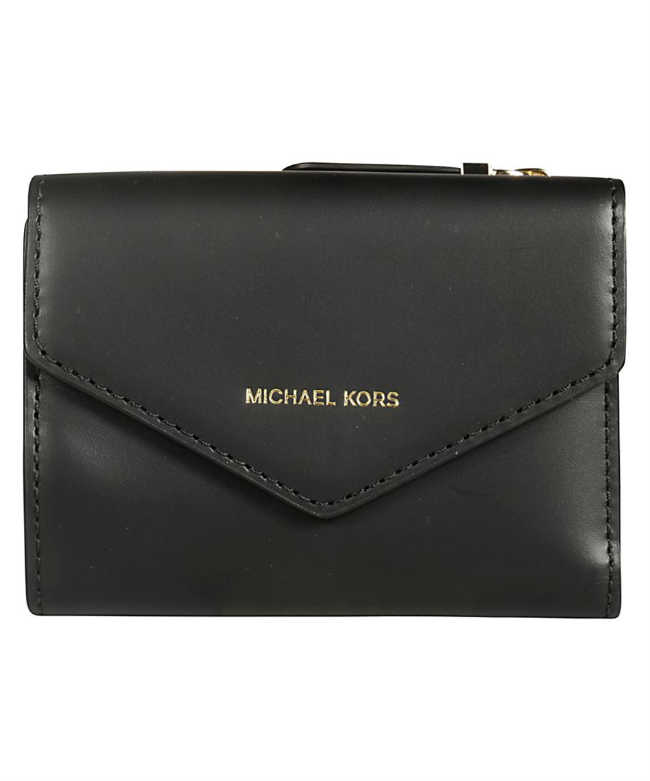 michael kors envelope wallet black