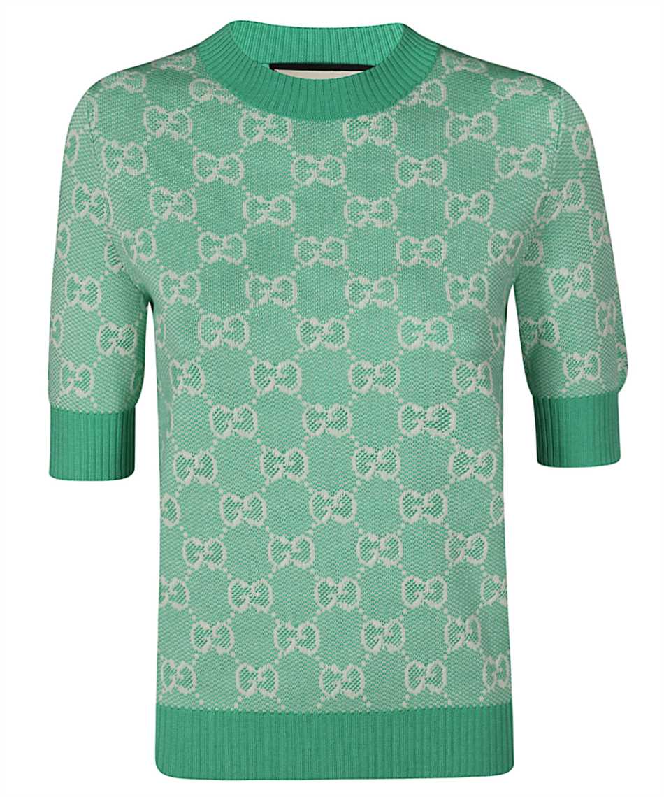 Gucci 629456 XKBHQ PIQUET Maglia Verde