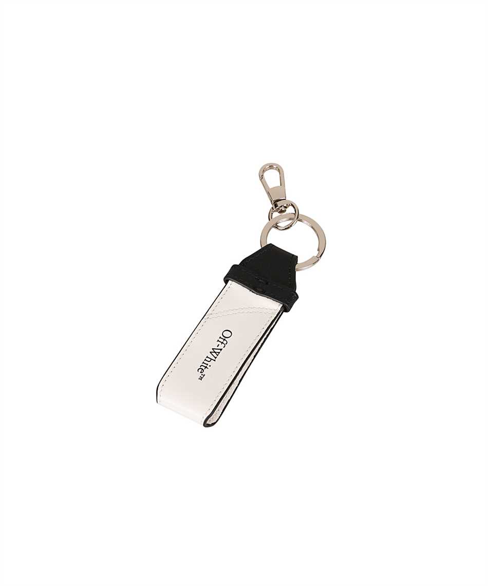 Off-White OMZF003C99LEA001 LEATHER WITH LOGO PRINT Key holders 2