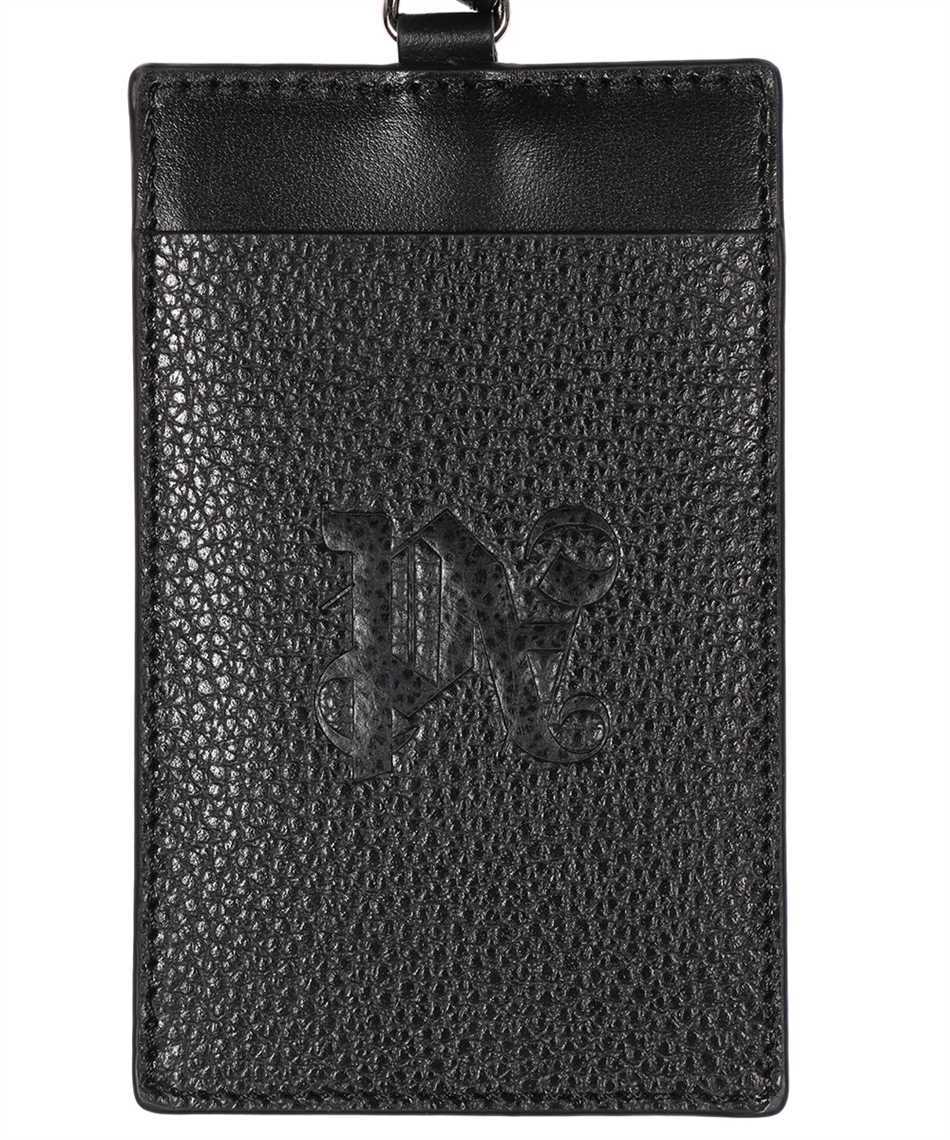 Palm Angels PMNJ007R24LEA001 LEATHER Custodia per AirPods Pro 3