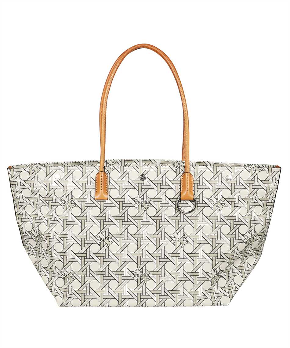 Tory Burch Women's Canvas Basketweave Tote